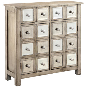 Maye 2 Door, 2 Drawer Accent Cabinet