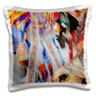 Native American Indian Decor Wayfair Native American Indian Dance Montana Pillow Cover