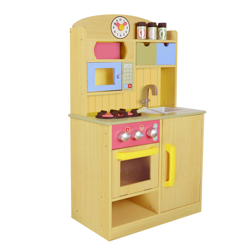 Play Kitchen teamson kids little chef wooden play kitchen with accessories Play Kitchen teamson kids little chef wooden play kitchen with accessories