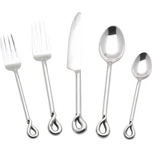 Elephant Tail 5 Piece Flatware Set