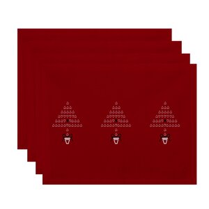 Hearty Holidays Print Placemat (Set of 4)