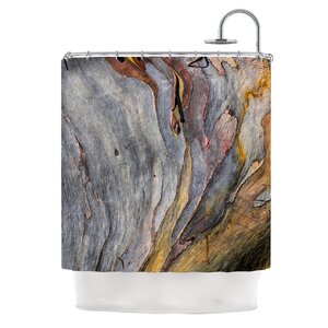 Milky Wood by Susan Sanders Shower Curtain