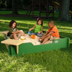 Square Sandbox with Cover