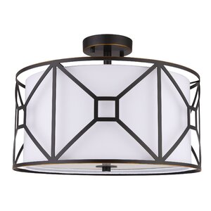 Hultgren 3-Light Semi Flush Mount