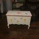 princess and frog toy chest