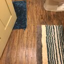 Linoleum that looks like wood planks