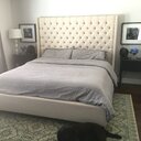 Park Avenue Upholstered Platform Bed & Reviews | AllModern