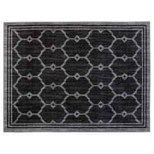 Authentic Black Area Rug