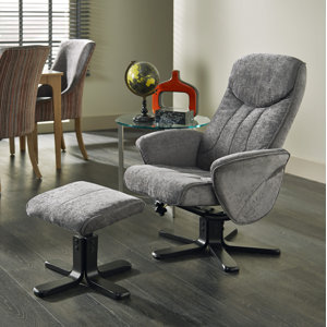 Massagesessel Linwood mit Fußhocker von Home & ..