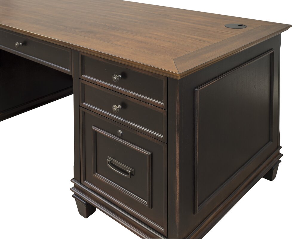 kathy ireland Home by Martin Furniture Hartford Executive Desk