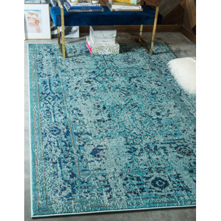 Blue Area Rugs Birch Lane Charleena Light Blue Area Rug
