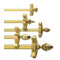 Grand Regency 36" Tubular Add-On Stair Rod Set