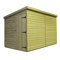 12 x 5 Wooden Lean-To Shed
