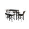 Napa Outdoor 7 Piece Bar Set with Cushions