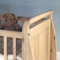 Amelie Childrens Oak Bedroom 2-in-1 Convertible Cot