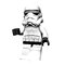 lego stormtrooper torch