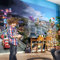 Cars World 3.68m x 254cm Wallpaper Panel