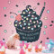 Cupcake Chalkboard Wall Decal