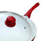 EcoCook Induction Compatible Non-Stick Saute Pan with Lid