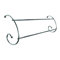 Twin Rail Radiator Airer in Chrome