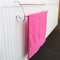 Twin Rail Radiator Airer in Chrome