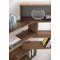Creda Wide 161cm Standard Bookcase