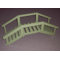 Prairie Leisure Design Decorative Garden Bridge With Posts