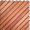 Acacia Hardwood 11.22" x 11.22" Interlocking Deck Tile