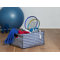 Gingham Foldaway Plastic Basket