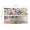 3D Butterflies with Colourful Photo Frame Tree Wall Sticker