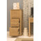 Mobel Oak 3-Drawer Vertical Filing Cabinet