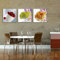 Fruits 3 Piece Photographic Print on Canvas Set