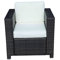 Outsunny Arm Chair with Cushion