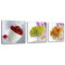 Fruits 3 Piece Photographic Print on Canvas Set
