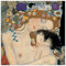'Le Tre Età Della Donna Detail' by Klimt Art Print Plaque