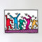 'Senza Titolo' by Haring Graphic Art Plaque