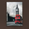 Bus Westminster Graphic Art Plaque