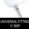 1 Function Shower Rail Kit