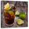 Original Cuba Libre Cocktail Photographic Print on Canvas