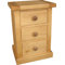 Tuscarora 3 Drawer Bedside Table