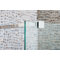 183.5cm x 30cm Hinged Shower Door