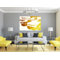 'Gold Cool Cars' Graphic Art Wrapped on Canvas