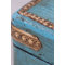 2 Piece Wood And Metal Box Set