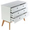 Knightsbridge 3 Drawer Chest of Drawers