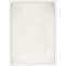 Hand-Tufted White Area Rug