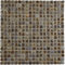 Arcadia 0.563" x 0.563" Porcelain Mosaic Tile in Noce Slate