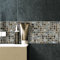 Arcadia 0.563" x 0.563" Porcelain Mosaic Tile in Noce Slate