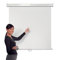 White Manual Projection Screen