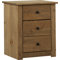 Harold Parker 3 Drawer Bedside Table