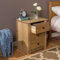 Harold Parker 3 Drawer Bedside Table